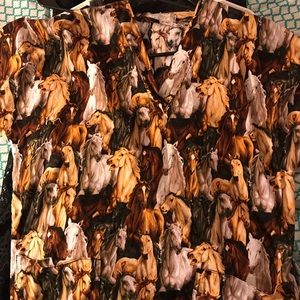 Horse scrub top